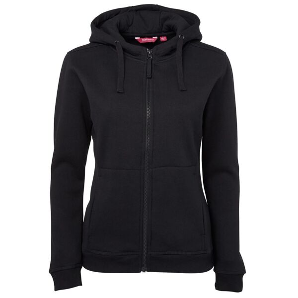 JB's Ladies Full Zip Fleecy Hoodie Thumbnail
